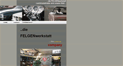 Desktop Screenshot of felgenglanz.de