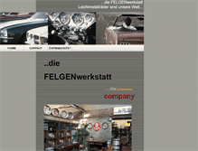 Tablet Screenshot of felgenglanz.de